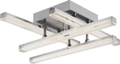 Produktbild von Globo Deckenleuchte Dl Nickel Matt, 1Xled 68056D5