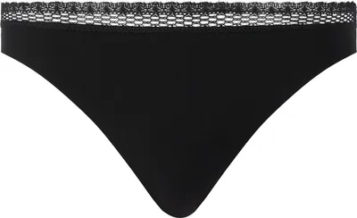 Produktbild von Chantelle Damen Tanga - Cozy Chic, unsichtbar, atmungsaktiv Schwarz L