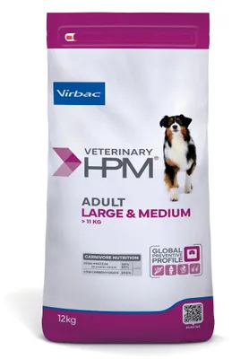 Produktbild von Virbac Adult Large & Medium Dog 12kg Trockenfutter Veterinär für Hunde Großer und Mittlerer Rassen