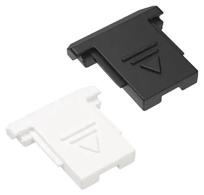 Image de Ensemble de protections pour sabot flash – Noir et blanc, pour appareils photo Canon