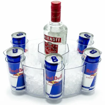 Produktbild von Red Bull Kühler Energy The Boat Big 6 Dosen Boot Eiswürfel Cooler Ice Gastro Bar