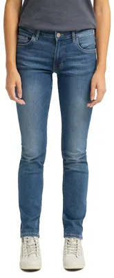 Productafbeelding van MUSTANG dames jeans, slim fit, blauw (medium bleach 312), maat 31W / 32L
