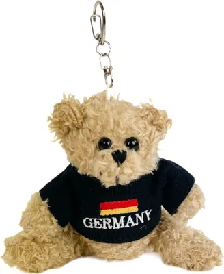 Produktbild von Schlüsselanhänger Teddybär Germany 14 cm