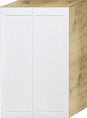 Produktbild von Hängeschrank Küchenschrank 2-türig 60cm Artisan Eiche weiß (Q-W2/60)