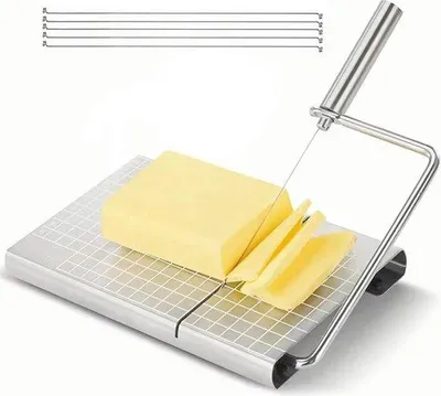 Image de Coupe-fromage professionnel avec 5 lames et planche à découper
