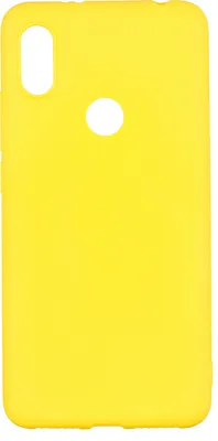Produktbild von für XIAOMI Redmi S2 Lovely Candy Color Matte TPU Anti-Scratch rutschfeste Schutzhülle Zurück Fall gelb