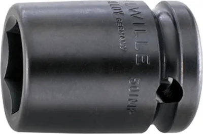 Obrázek produktu pro STAHLWILLE 23010015, Rázová hlavice, Černá, 2 hlava/hlavy, 1/2", Metrický, 15 mm