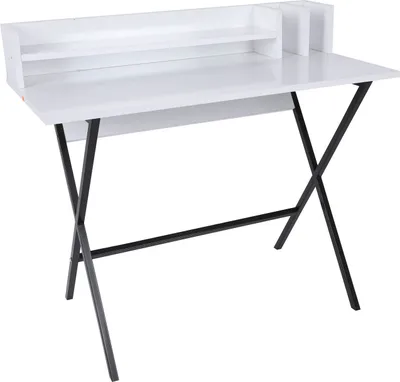 Produktbild von Skye Decor, Steyr, Schreibtisch, Weiß, 100 % MELAMINBESCHICHTETE SPANPLATTEN, 100 x 89 x 50 cm
