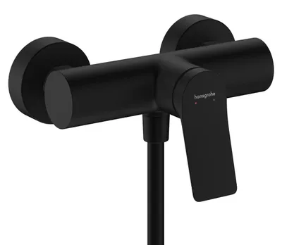 Productafbeelding van Hansgrohe Vivenis, thermostaatkraan voor douche, monobloc, opbouwmodel, matzwart