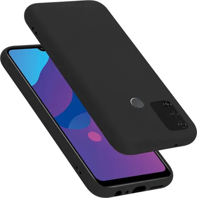 Obrázek produktu pro Cadorabo ochranný kryt pro Honor 9A pouzdro v černé barvě obal na mobilní telefon kryt TPU pouzdro