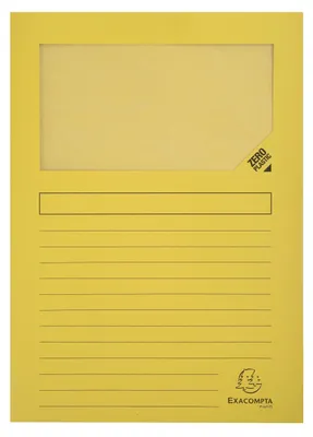 Produktbild von Exacompta 10x 10 Fenstermappen, A4, 160g, sortiert, 50200E