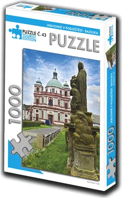 Obrázok produktu pre TOURIST EDITION Puzzle Jablonné v Podjeatdí, Basilika 1000 Teile (Nr.43)