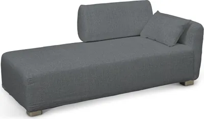 Produktbild von Dekoria Bezug für Mysinge Recamiere Sofa, grau, Sofahusse, Mysinge Recamiere