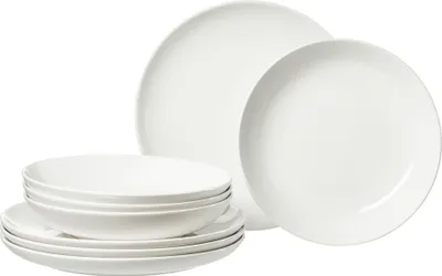 Produktbild von Tafelservice 8 tlg. weiss Volos