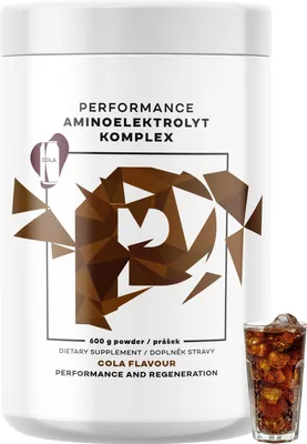 Zdjęcie produktu dla Performance Amino Electrolytes Complex, EAA + Elektrolity, 600g Smak: Cola