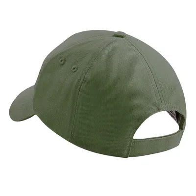 Image de Casquette de baseball unie Beechfield 5 Panel Ultimate RW202 (taille unique) (Vert olive)