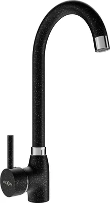 Produktbild von Mexen Telma Küchenarmatur, schwarz gesprenkelt - 670200-76