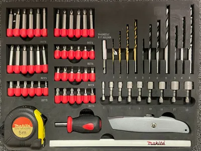 Image de MAKITA Jeu d'outils 67 t Jeu P-04064 Embouts Forets Douilles Jeu d'embouts, etc.
