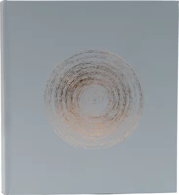 Produktbild von Exacompta Fotoalbum 60 Seiten weiß, 29x32cm, Ellipse grau - Grau - 16265E