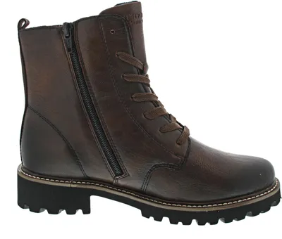 Imagen del producto de Remonte: Botas de cordones marrones para mujer, estilo casual