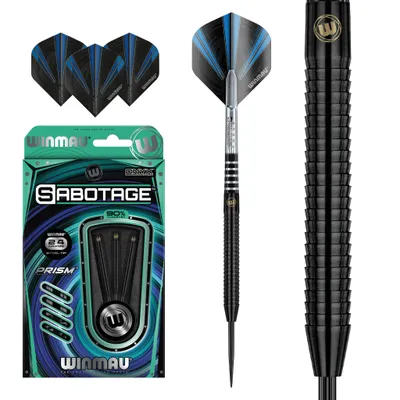 Produktbild von Winmau Sabotage Onyx 90% - Steeldarts
