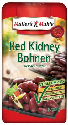 Produktbild von Müllers Mühle Red Kidney Bohnen 500g