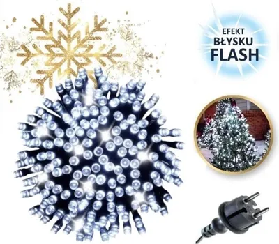 Obrázek produktu pro Flamenco Mystique Světélka lampičky 200 LED studená bílá, blesková bílá LAMP09B