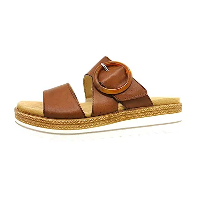 Produktbild von Remonte  Damenschuhe Pantoletten Beige Freizeit, Schuhgröße:38 EU