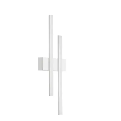 Produktbild von Telefunken LED Außenleuchte Wandlampe Graz Weiß IP44 2x 4W 960lm Neutralweiß 4000K
