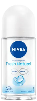 Produktbild von Nivea Deo Roll-on - Fresh Natural 0% 50 ml