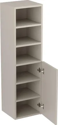 Obrázok produktu pre WENA Kúpeľňový podstavec, hladké čelá, 1 dvierka, polootvorený, š/v/d cca 33/120/33 cm Beti (farba: Kašmír)