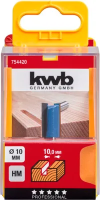 Produktbild von kwb 754420 Nutfräser 10 mm (754420)
