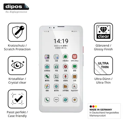 Image de 4x Film de protection d'écran pour Bigme HiBreak Plus protecteur clair dipos