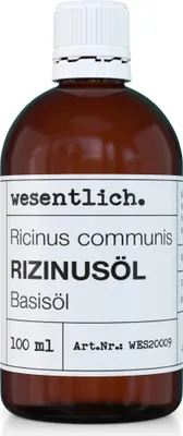 Produktbild von Rizinusöl raffiniert (100ml) - ohne Zusatzstoffe - nur das was nötig ist - von wesentlich.
