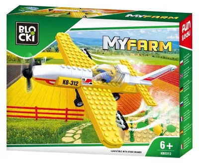 Immagine prodotto di Blocchi MyFarm Campo agricolo Piano di irrorazione 161 el. 6+