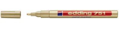 Produktbild von Edding Lackmarker 751 Gold für Dekorationen, permanent