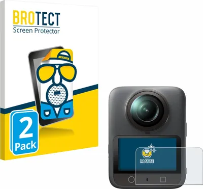 Produktbild von 2x BROTECT Schutzfolie für DJI Osmo 360 Displayschutz Displayschutzfolie Folie Matt Entspiegelungsfolie