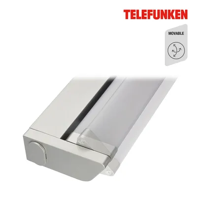 Obrázek produktu pro BRILONER LED svítidlo pod skříňku, kuchyňské svítidlo, neutrální bílé světlo, titanová barva, 55 x 6,1x 2,4 cm