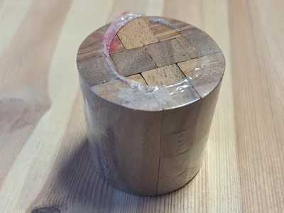 Produktbild von Holz Faß Puzzle - Das runde Faß