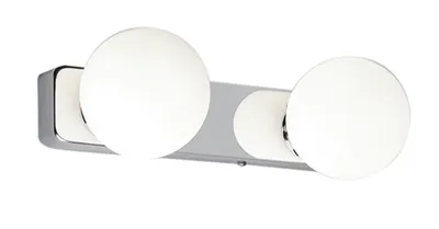 Zdjęcie produktu dla Kinkiet lampa ścienna LED Nowodvorski BRAZOS chrom, szkło 6950