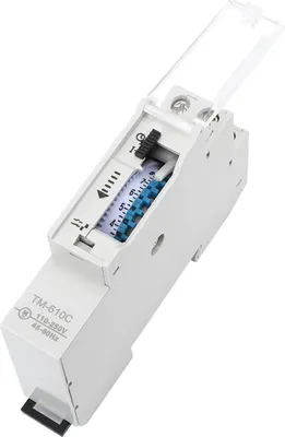 Imagen del producto de Temporizador de alta precisión, modelo TM610C, 220V, con montaje en riel, para control inteligente de alumbrado público. (1P)