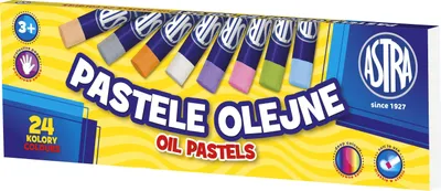 Immagine prodotto di Pastelli a olio 24 colori Astra