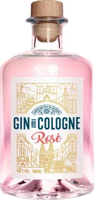 Produktbild von Gin de Cologne Rosé - Cologne Spirits 0,5l 42% vol.