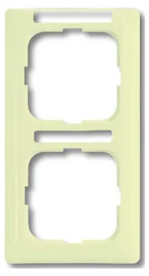 Immagine prodotto di Telaio Busch-Jaeger a 2 ingressi bianco 1722 NSKA-212