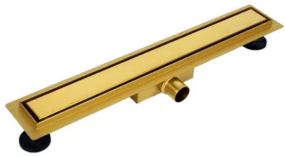 Obrázok produktu pre BALNEO sprchový žľab Duplex Next 2in1 90 cm v zlatej farbe