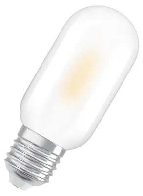 Image de Lampes LED OSRAM effet flamme, lot de 2, 1 W, culot E27, 1800 K, 20 lm, angle d'éclairage de 300°, durée de vie de 15 000 heures, finition opale, longueur de 110 mm