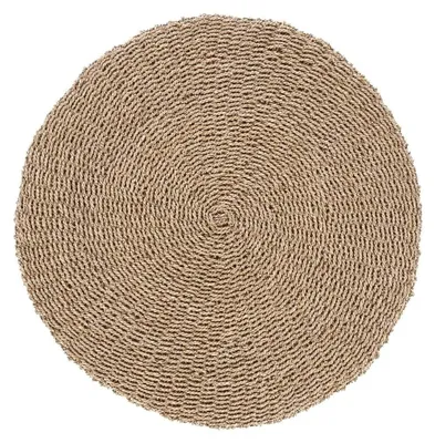Image de Tapis rond en sisal, diamètre 100 cm