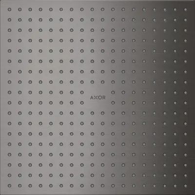 Produktbild von Kopfbrause AXOR 300/300 2jet Mont Decke-Aufputz brushed black chrome brushed black chrome