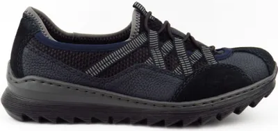 Produktbild von Rieker Rieker D.Slipper M6251-14 Damen Slipper in Blau, Größe 41
