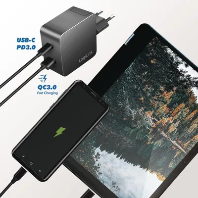 Obrázok produktu pre LogiLink PA0310, Vnútorný, AC, 20 V, 3 A, Čierna